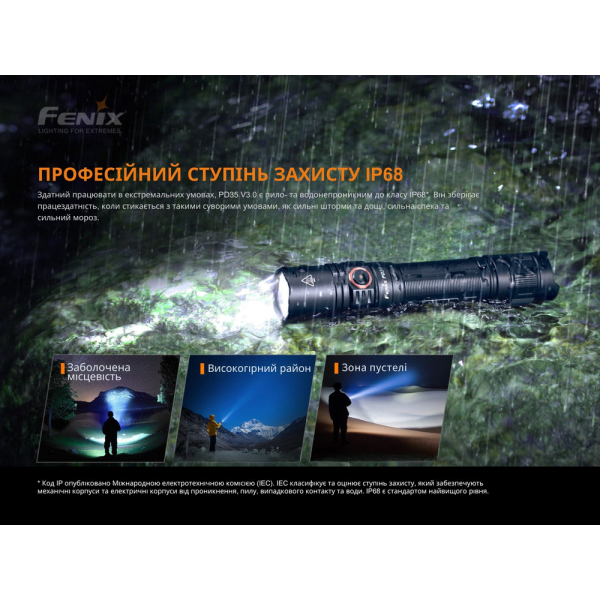 Ліхтар ручний Fenix PD35 V3.0 - фото №18