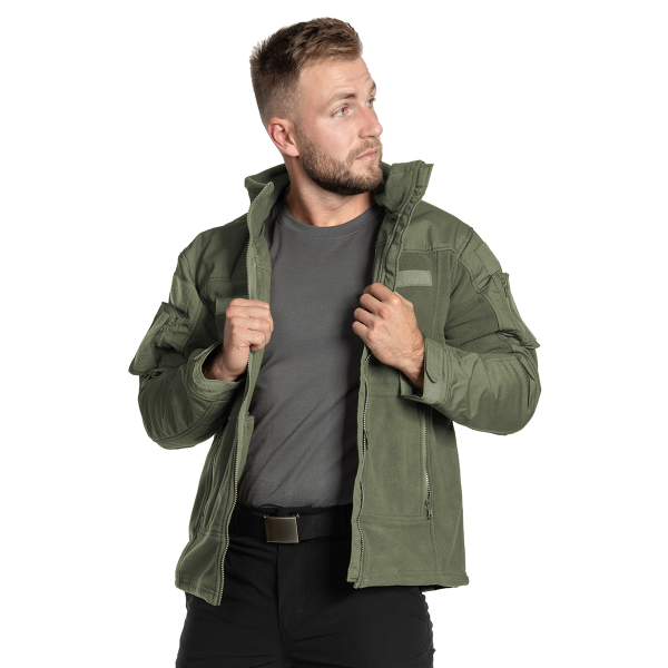 Флісова кофта MFH Combat Olive, Olive - фото №4