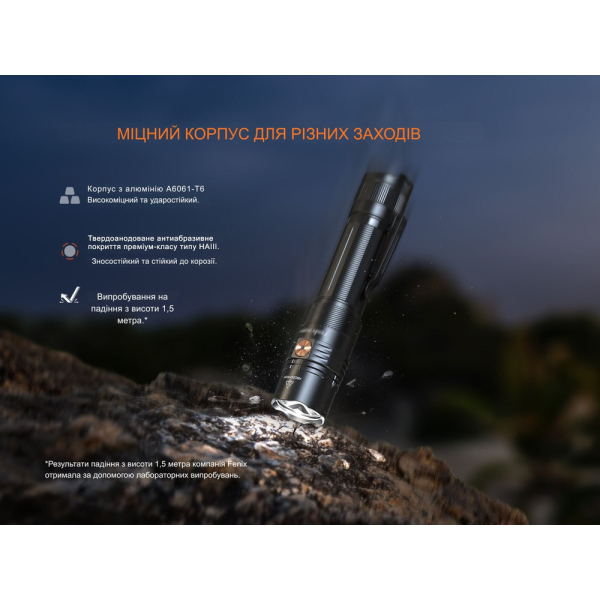 Ліхтар тактичний ручний Fenix PD36R ACE 3000 лм - фото №23