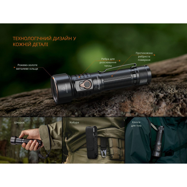 Ліхтар ручний Fenix LD36RB чорний - фото №19