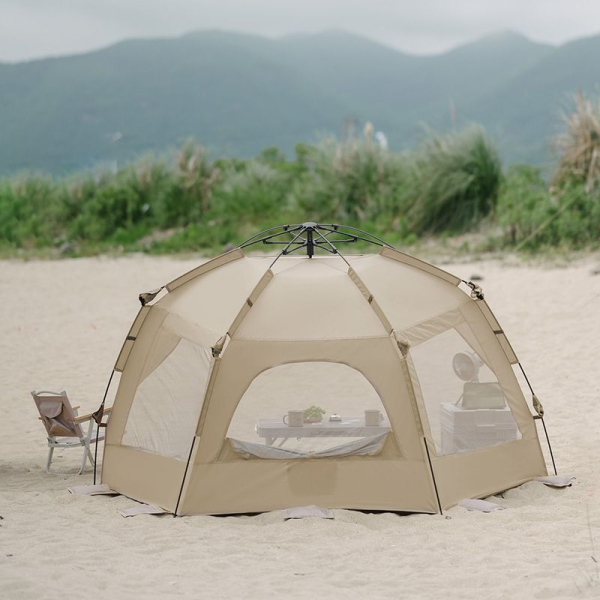 Намет автоматичний відкритий Naturehike CNK2300ZP023, коричневий - фото №24