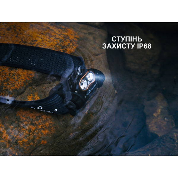 Ліхтар налобний Fenix HM55R, рожевий - фото №20