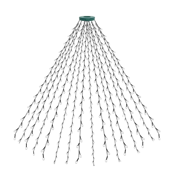 Розумна гірлянда Smart 250 LED довжина 2,5 м з керуванням смартфона прозора, мультиколор 1733044W - фото №6