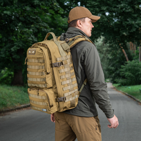 M-Tac рюкзак Trooper Pack Coyote - фото №5