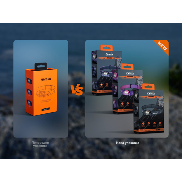 Ліхтар налобний Fenix HM55R, рожевий - фото №40