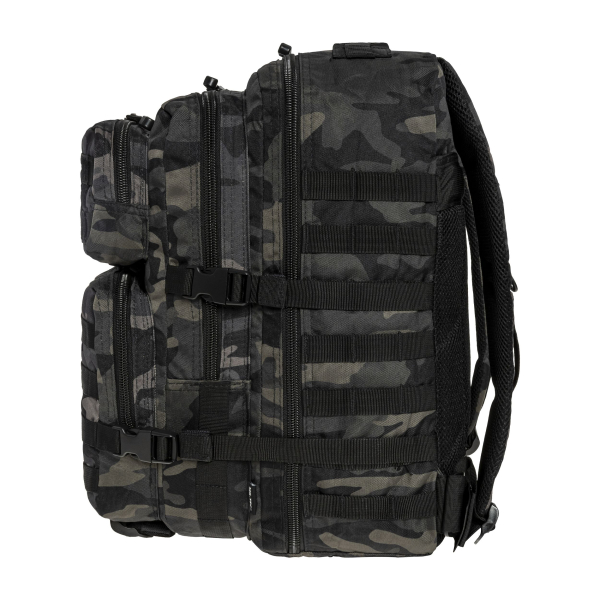 Рюкзак тактичний великий MIL-TEC US Assault Large 36L Dark camo - фото №6