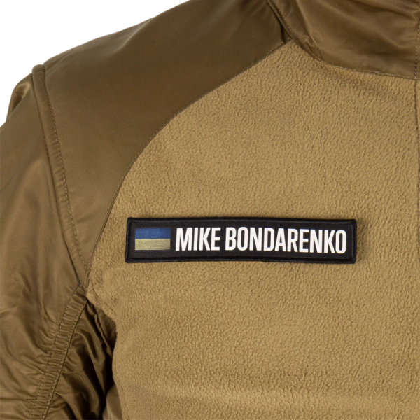 Куртка флісова Mil-Tec USAF Jacket Dark Coyote DARK COYOTE, Coyote - фото №3