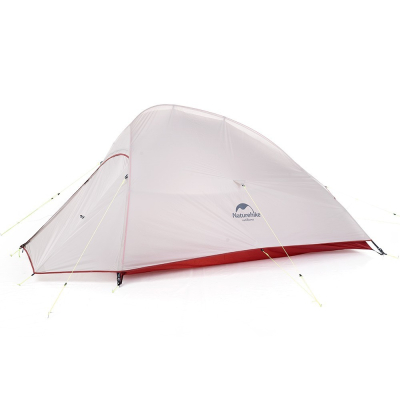 Намет надлегкий двомісний  з футпринтом Naturehike Cloud Up 2 Updated NH17T001-T,  20D, сірий - фото