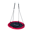 Садова гойдалка гніздо LEOBRO 120см (Червона) - фото №1