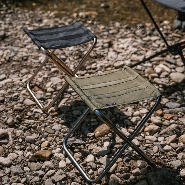 Стілець складаний Naturehike NH17Z012-L, чорний - фото №4