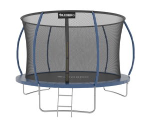 Батут із внутрішньою захисною сіткою 252 см LEOBRO Premium Pro 8FT BLUE