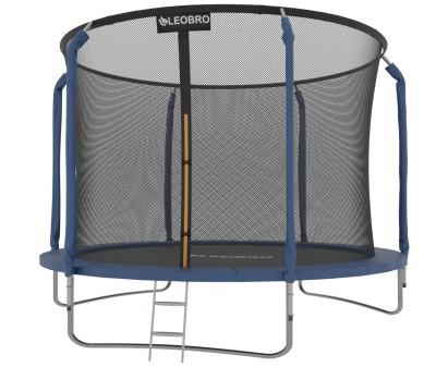 Батут із внутрішньою захисною сіткою 312 см LEOBRO Premium 10FT BLUE - фото