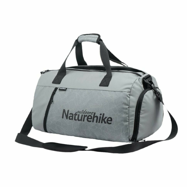 Сумка спортивна Naturehike NH19SN002, Розмір L, сірий - фото