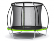 Батут із внутрішньою захисною сіткою 252 см LEOBRO Pro 8FT GREEN - фото №1