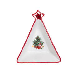 Салатниця у формі ялинки 14.5×12 см новорічна HP-SD-3