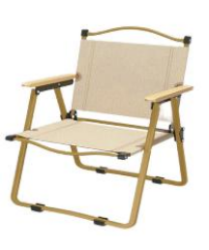 Кемпінгове крісло LEOBRO Бежеве Велике (CH-S04-L)