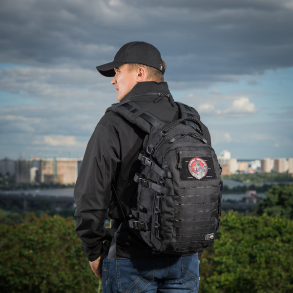 M-Tac рюкзак Mission Pack Laser Cut Black - фото №3