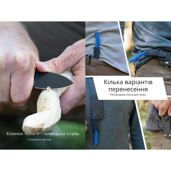 Ніж Civivi Baby Banter Fixed Blade C23045-1 - фото №10