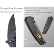 Ніж складаний туристичний Sencut Serene, (8.8 см) D2 / Aluminum чорний - фото №8