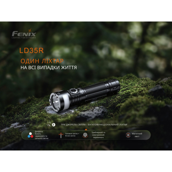 Ліхтар ручний Fenix LD35R - фото №6
