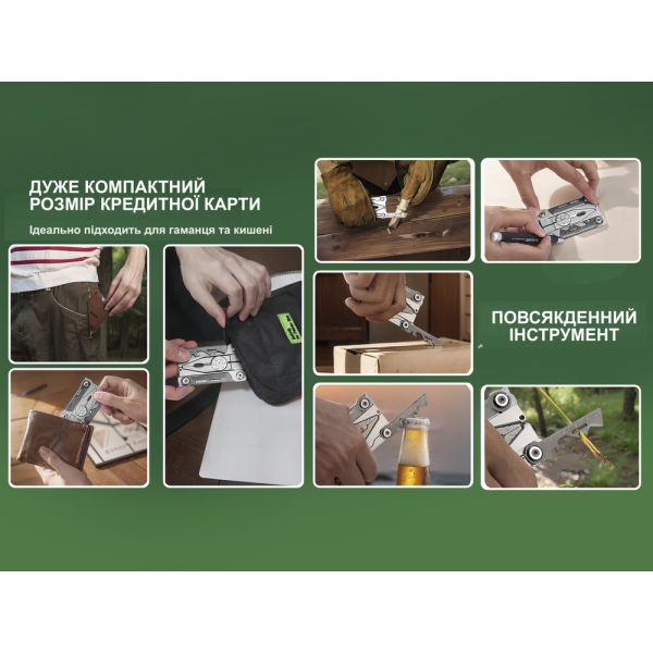 Мультитул NexTool Silver Blade EDC - фото №11