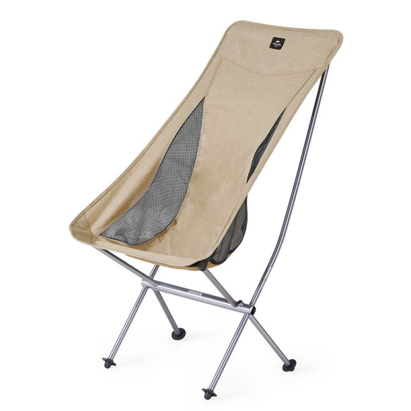 Крісло складане NaturehikeYL06 Alu Folding Moon Chair NH18Y060-Z, бежевий - фото