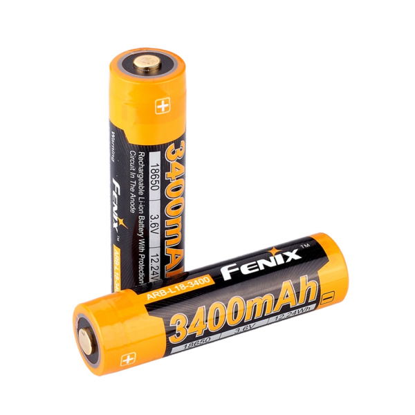 Акумулятор 18650 Fenix (3400 mAh) - фото
