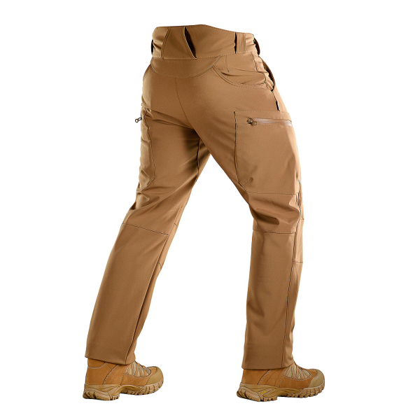 Штани M-Tac Soft Shell Winter Coyote, Coyote - фото №5