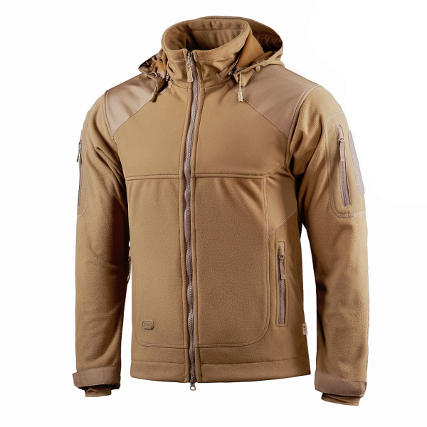 Куртка флісова M-Tac Norman Windblock Fleece Coyote, Coyote - фото