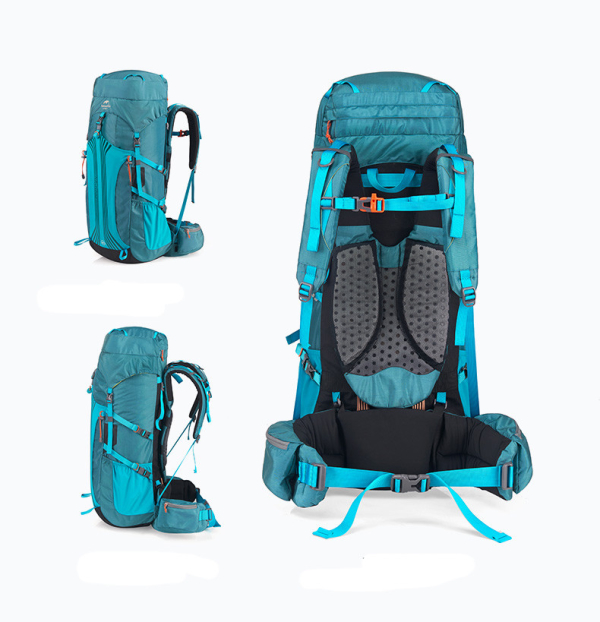 Рюкзак туристичний Naturehike NH16Y020-Q, 55 л, блакитний - фото №4