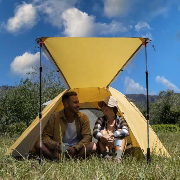 Намет двомісний Naturehike P-Series NH18Z022-P, 210T/65D, темно-синій - фото №4