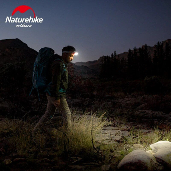 Ліхтар налобний Naturehike NH18T001-A, блакитний - фото №4