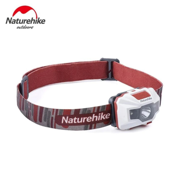 Ліхтар налобний Naturehike TD-02 NH00T002-D, біло-червоний - фото