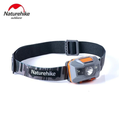 Ліхтар налобний Naturehike TD-02 NH00T002-D, помаранчово-сірий - фото