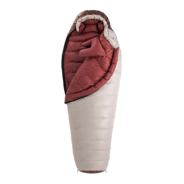 Спальник з натуральним пухом Naturehike Snowbird NH20YD001, p-р L, коричневий 980 г - фото №2