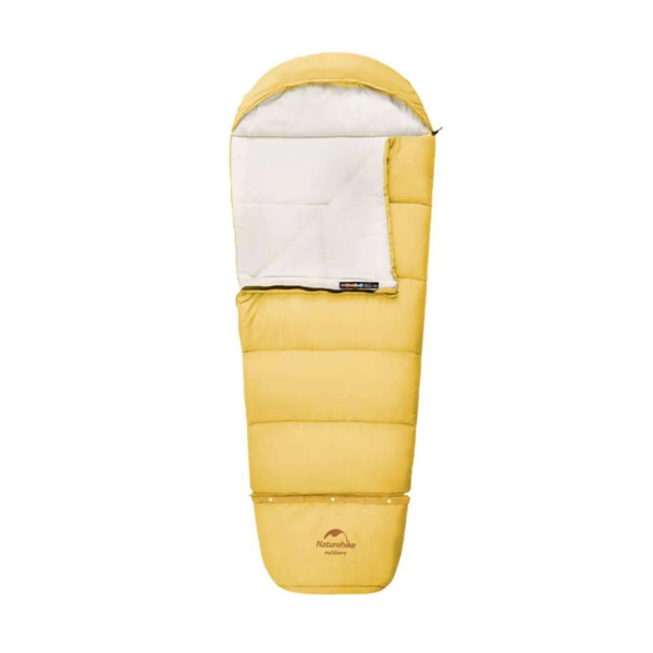 Спальник дитячий Naturehike С300 NH21MSD01, жовтий - фото №2