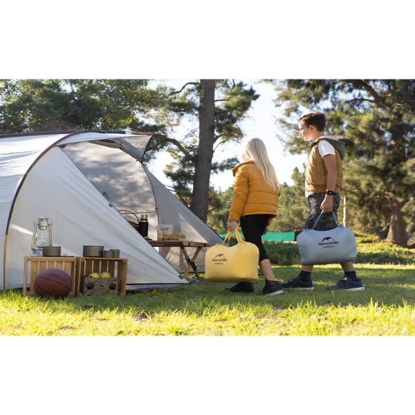 Спальник дитячий Naturehike С300 NH21MSD01, жовтий - фото №5