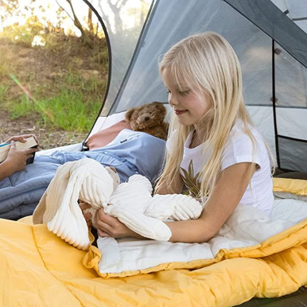 Спальник дитячий Naturehike С300 NH21MSD01, жовтий - фото №6