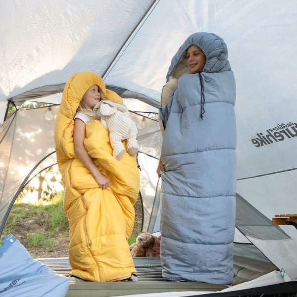 Спальник дитячий Naturehike С300 NH21MSD01, жовтий - фото №7