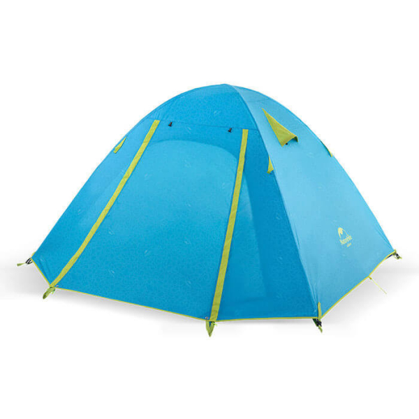 Намет двомісний Naturehike P-Series NH18Z022-P, 210T/65D, блакитний - фото