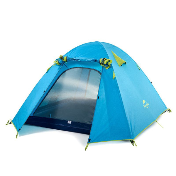 Намет двомісний Naturehike P-Series NH18Z022-P, 210T/65D, блакитний - фото №2