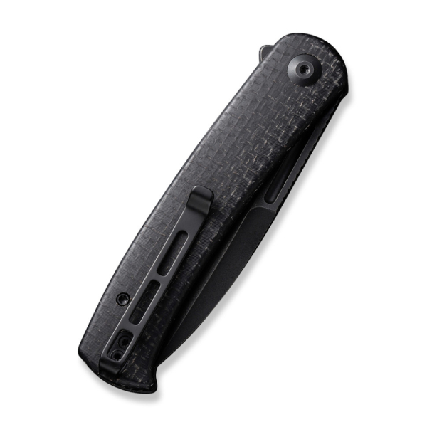 Ніж складаний туристичний Civivi Caetus Flipper, (8.8 см) Damascus / Carbon Fiber - фото №14