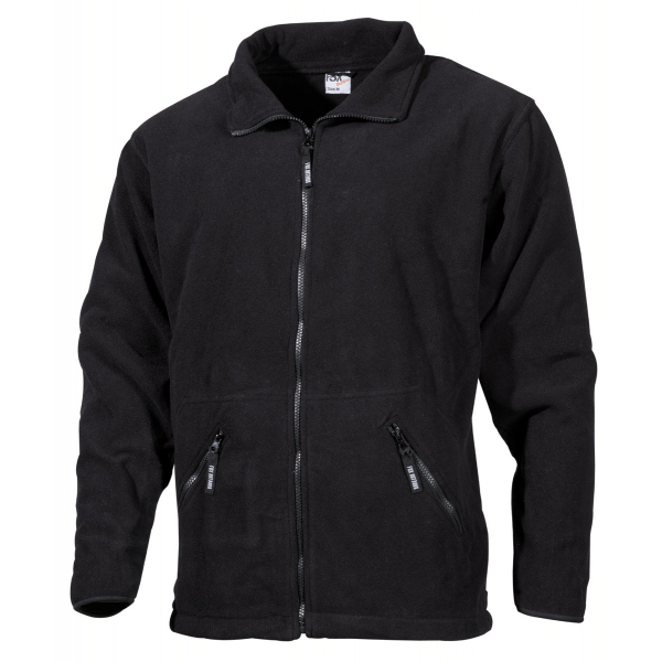 Кофта флісова FoxOutdoor Чорна, Black - фото