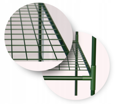 Стелаж-теплиця Plonos Зелена 195 х 140 х 70 см (4922) - фото