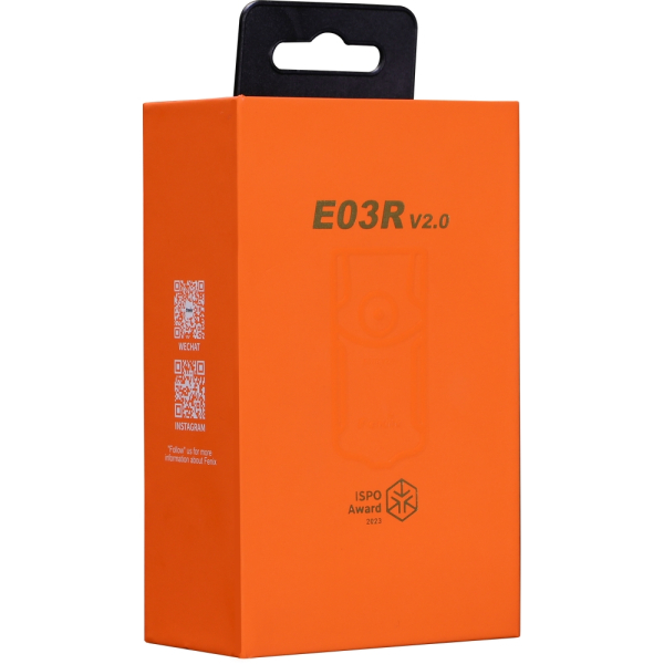 Ліхтар наключний Fenix E03R V2.0, бузковий - фото №6