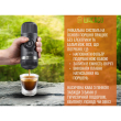 Портативна еспресо-кавоварка Wacaco Nanopresso сіра, механічна, для меленої кави - фото №7