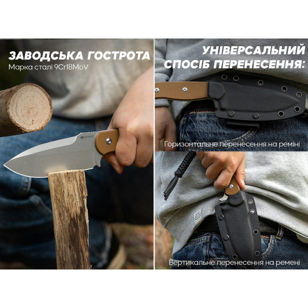 Ніж Sencut Toxodon S24036-3 - фото №11