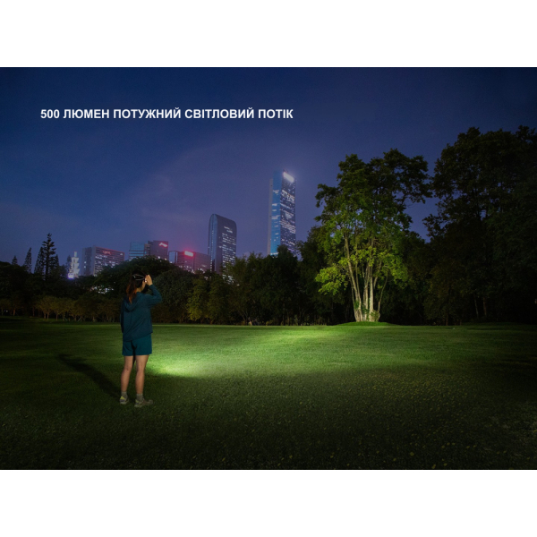 Ліхтар налобний Fenix HL17R, чорний - фото №7