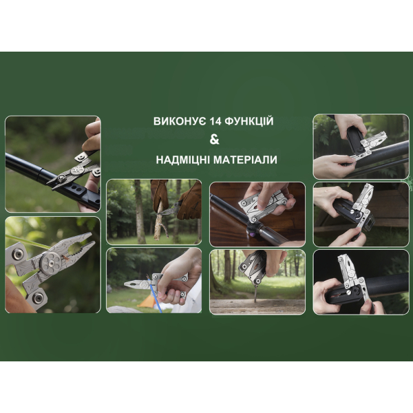 Мультитул NexTool Silver Blade EDC - фото №12