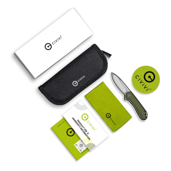 Ніж складаний кишеньковий Civivi Elementum, (7.5 см) D2 / Ultem - фото №48